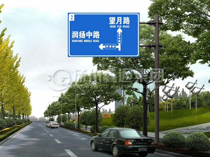 BZG-002，交通標志桿，F(xiàn)型交通標志桿