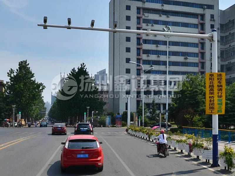 DJG-009，電子警察桿，圓錐電警桿