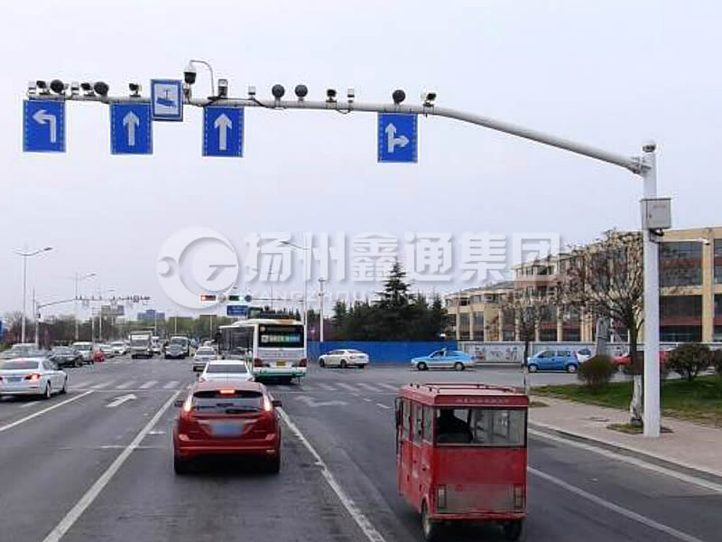 DJG-011，電子警察桿，闖紅燈抓拍桿