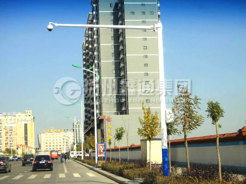 DJG-016,電子警察桿，八棱球機(jī)桿