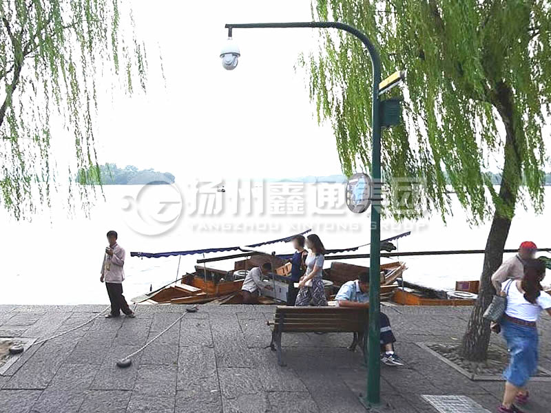 DJG-021，電子警察桿，自彎球機桿